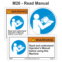 Safety Decals Read Manual