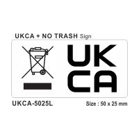 Safety Decals UKCA Logo