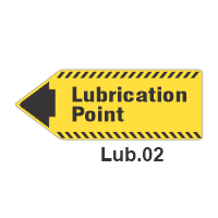 Safety Decals Lubrication Point