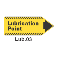 Safety Decals Lubrication Point
