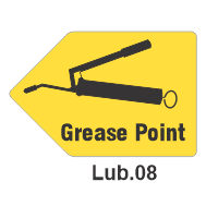 Safety Decals Grease Point