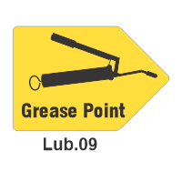 Safety Decals Grease Point