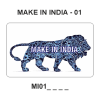 Safety Decals MAKE IN INDIA