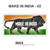 Safety Decals MAKE IN INDIA
