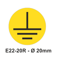 Safety Decals Earth sign,  Ground sign