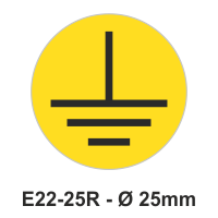 Safety Decals Earth sign,  Ground sign