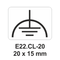 Safety Decals Earth sign,  Ground sign