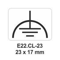 Safety Decals Earth sign,  Ground sign