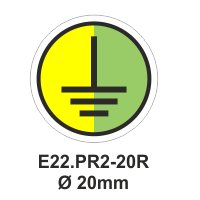 Safety Decals Earth sign,  Ground sign