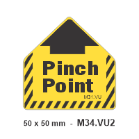 Safety Decals  Pinch Point