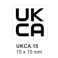 Safety Decals UKCA Logo