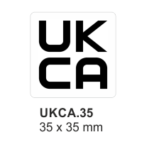 Safety Decals UKCA Logo