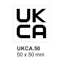 Safety Decals UKCA Logo
